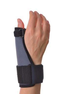 Bilek ve başparmak Brace sabitleyici 