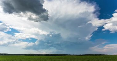 Cumulonimbus fırtına bulutları, 4K-Timelapse video