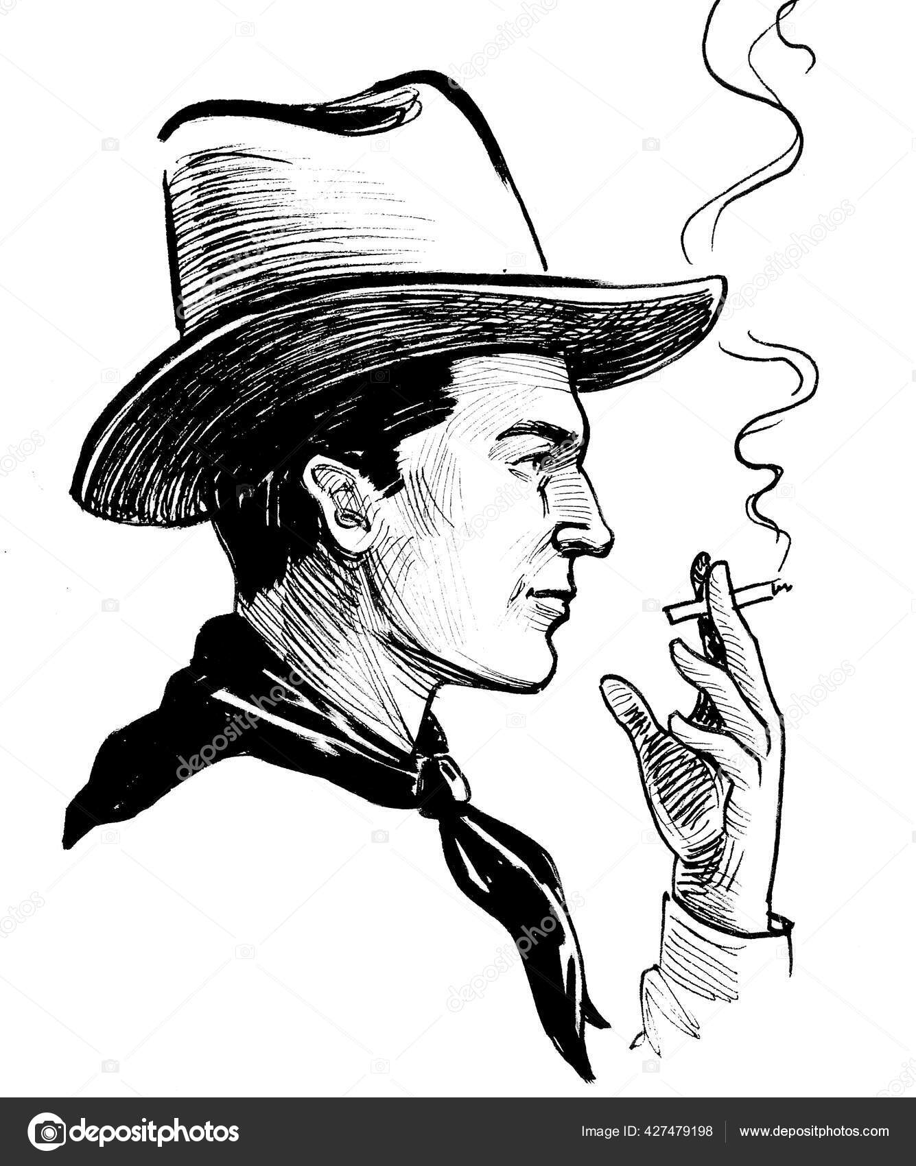 How To Draw A Cigarette Smoke