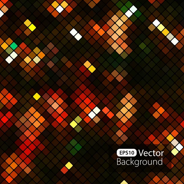 Fundo de mosaico colorido brilhante — Vetor de Stock