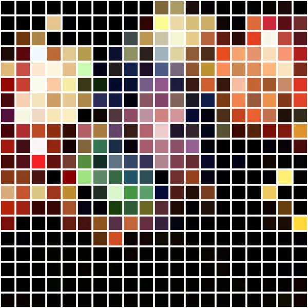 Brilhante mosaico colorido sem costura padrão . — Vetor de Stock
