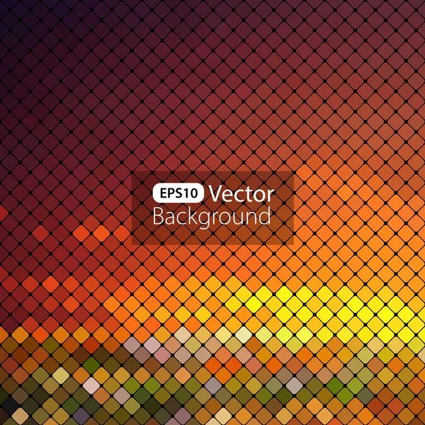 Fondo brillante mosaico colorido — Vector de stock