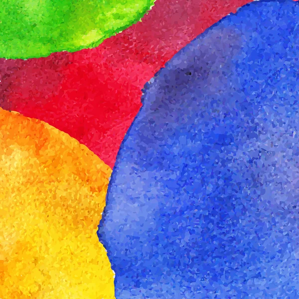 Abstrakte bunte Aquarell Hintergrund. — Stockvektor