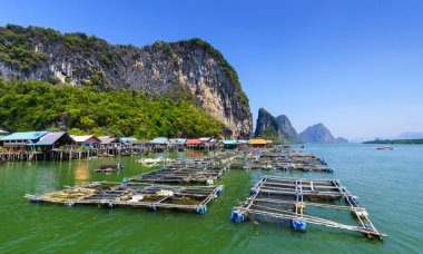 Koh Panyee, balıkçı köyü, Phang Nga, Tayland