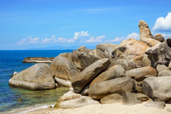 Hin ta o roccia del nonno, Ko Samui punto di riferimento, Thailandia — Foto Stock