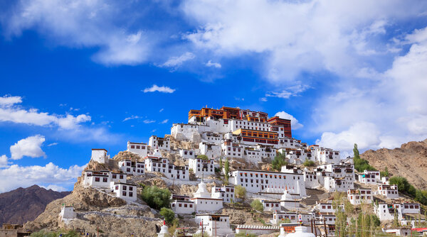 Thiksey Monastery, Leh Ladakh,  Jammu and Kashmir, India