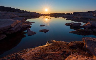 Sam Pan Bok Büyük Kanyonu, Ubon Ratchathani, Tayland