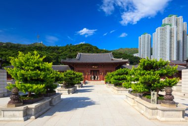 Chi lin rahibe manastırı, tang Hanedanı tarzı Çince Tapınağı, hong kong, c