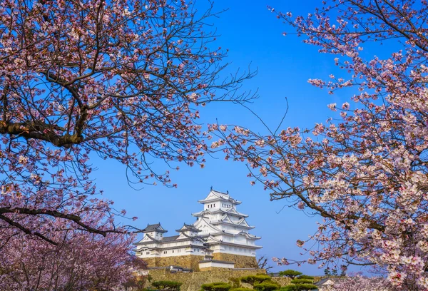 Zamek Himeji, Hyogo, Japonia — Zdjęcie stockowe