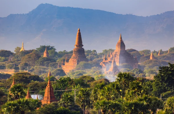 gün batımı, bagan, myanmar bagan tapınakları 