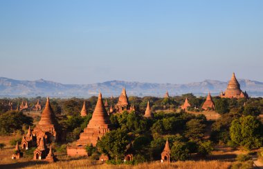 gün batımı, bagan, myanmar bagan tapınakları