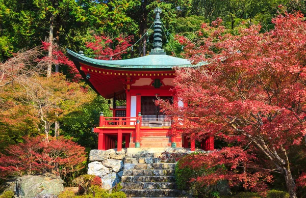 Templo de Daigoji no outono, Kyoto, Japão — Fotografia de Stock