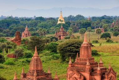 gün batımı, bagan, myanmar bagan tapınakları