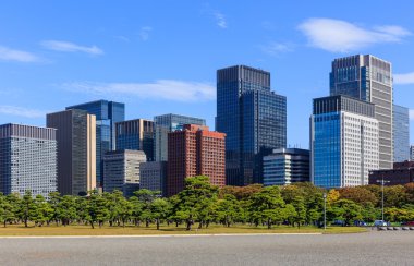 Binalar Marunouchi alanda Tokyo, Japonya