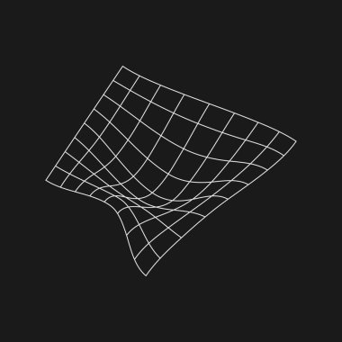 Geçmişe dönük sıvı bozunumu. Dijital siber tasarım elemanı. 80 'lerin siber punk tarzında. Poster, kapak için sıvı geometri, gerileme tarzı ürünler. Vektör