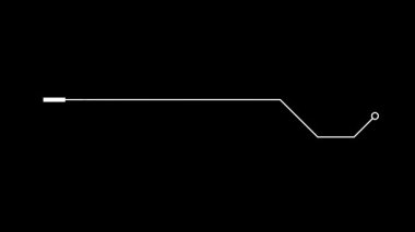 Glitch Callout HUD Animation With Futuristic Design. Alfa.