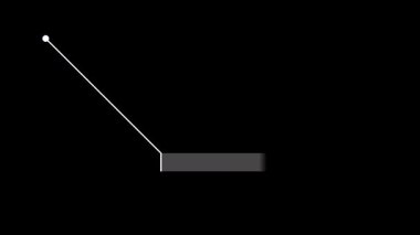 Bilim kurgu projeleri için Dinamik Arıza Çağrı HUD animasyonu. Alfa.