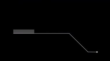 Glitch Callout HUD Animation With Futuristic Design. Alfa.