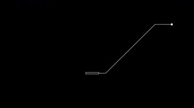 Glitch Callout HUD Animation With Futuristic Design. Alfa.