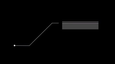 Glitch Callout HUD Animation With Futuristic Design. Alfa.