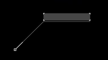 Glitch Modern Callout HUD elementi Dijital Arayüzle. Alfa.