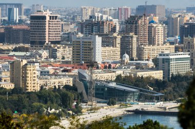 Bakü cityscape Azerbaycan turizm