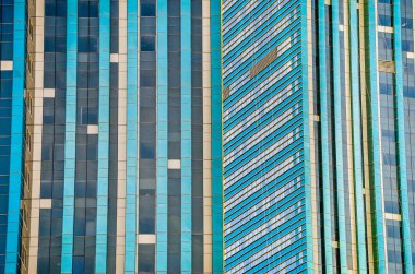 Astana içinde modern binalar