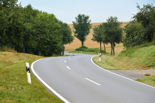 沥青道路景观 — 图库照片