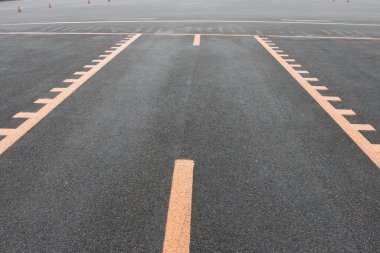 Asfalt test alanı taşımacılığı eğitimi veriliyor