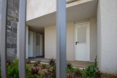 İsrail. Tel Aviv 'de. 15 Nisan 2015. Şehir sokaklarının ve şehir hayatının manzarası. 