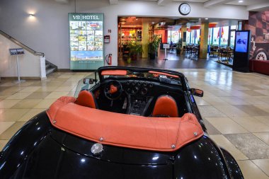 Boeblingen, Almanya - Temmuz 2016 - V8 HOTEL Motorworld Region Stuttgart. 