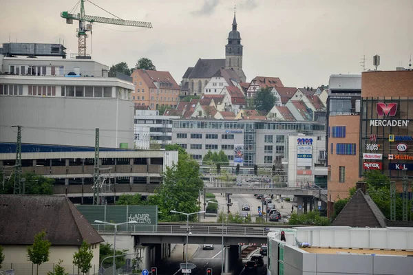 Boeblingen Deutschland Juli 2016 Panoramablick Über Die Stadt Boblingen Aus — Stockfoto
