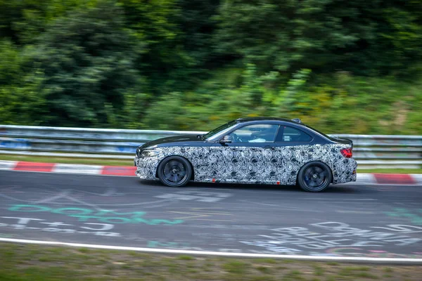 Nurburg Německo Srpna2015 Nurburgring Závodní Dráha Nuerburg Pozadí Adenau Německo — Stock fotografie