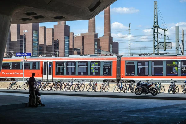 Wolfsburg Juli 2015 Wolfsburg Ist Eine Kreisstadt Deutschland Land Niedersachsen — Stockfoto