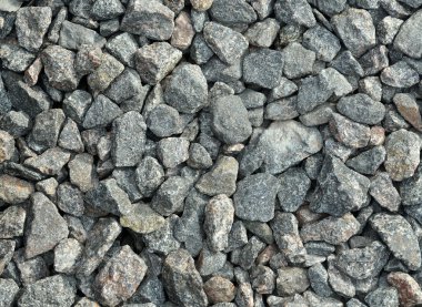 Taş moloz, büyük bir sayı taşlarla yüzey dokusu