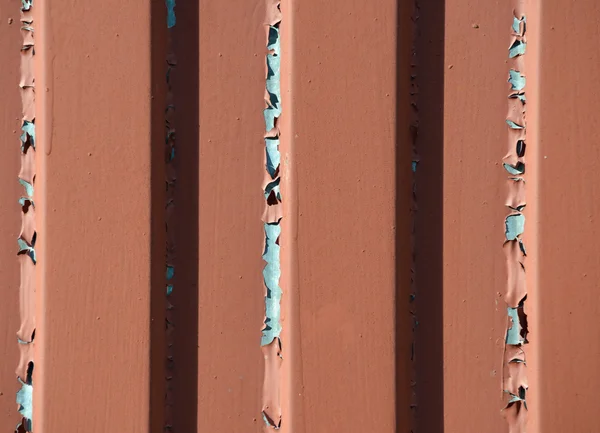 Antiguo fondo rústico pintado de madera, pelado de pintura — Foto de Stock