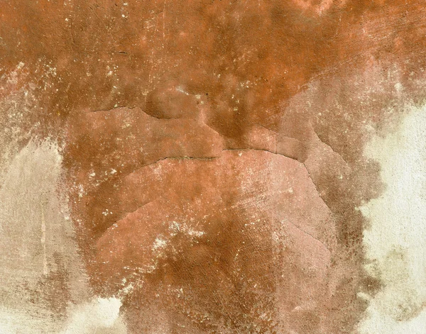 Kalkstein zerkleinert, rote Farbe — Stockfoto