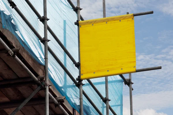 Scaffolders sign — Stock Photo, Image