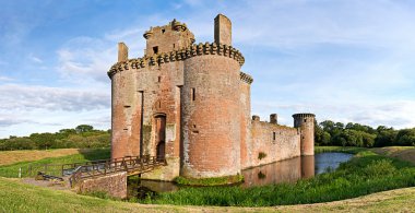 Caerlaverock Castle sahne