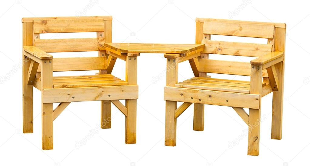 Soft Wood Garden Furniture Stock Photo By Stocksolutions 58634481 - Used Wood Patio Chairs