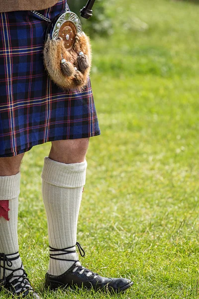 Vestido tradicional escocés — Foto de Stock