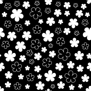 Çiçek soyut arka plan. Vektör illüstrasyonu.