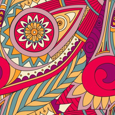 Çizim doddle seamless modeli