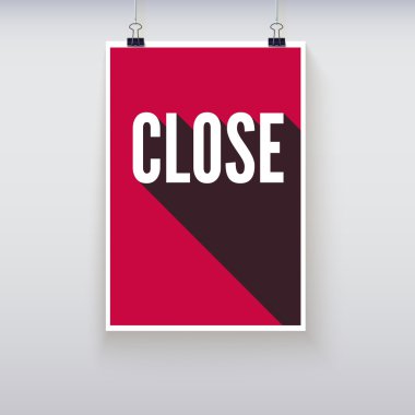 Kapı işaretleri kurulu alışveriş yakın