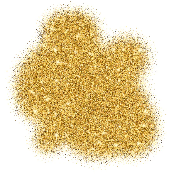ゴールドのキラキラ明るいベクトル — ストックベクタ
