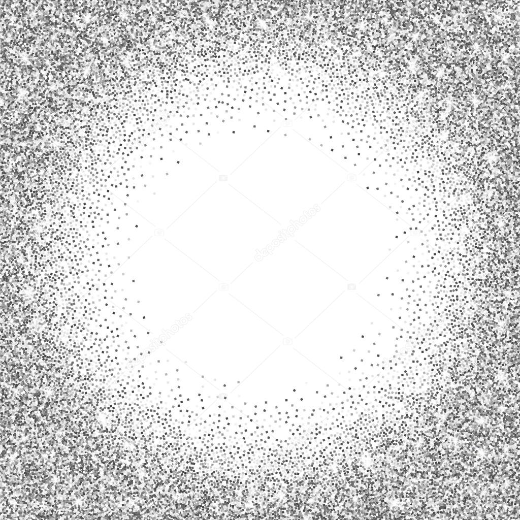 Silver glitter bright vector — Stock Vector © mastererik 114962316
