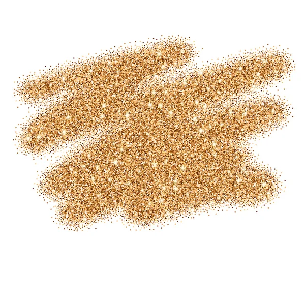 Gold glitter bright vector — Stock Vector