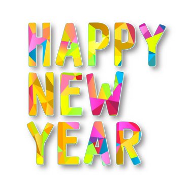 Yeni Yaer tebrik kartı