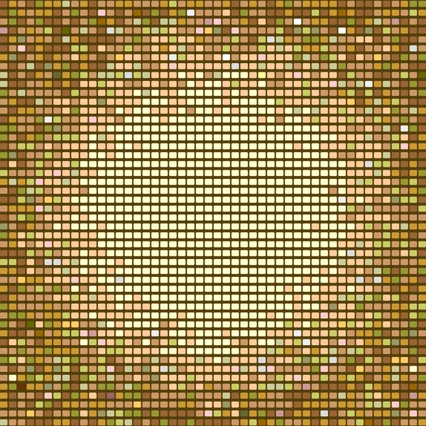 Fond carré mosaïque pixel . — Image vectorielle