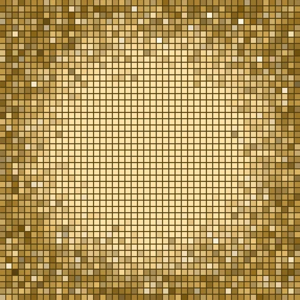 Square pixel mosaic background. — Stock Vector